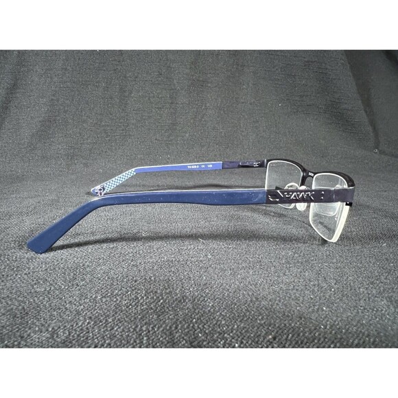 Tony Hawk Eye Glasses TH528-3 Blue Half Frame 54-18-140 FRAMES ONLY - Picture 4 of 8